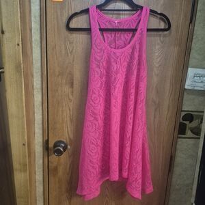 Pink Lace  - Women's Cover Up.   Box 37